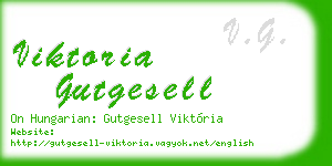 viktoria gutgesell business card